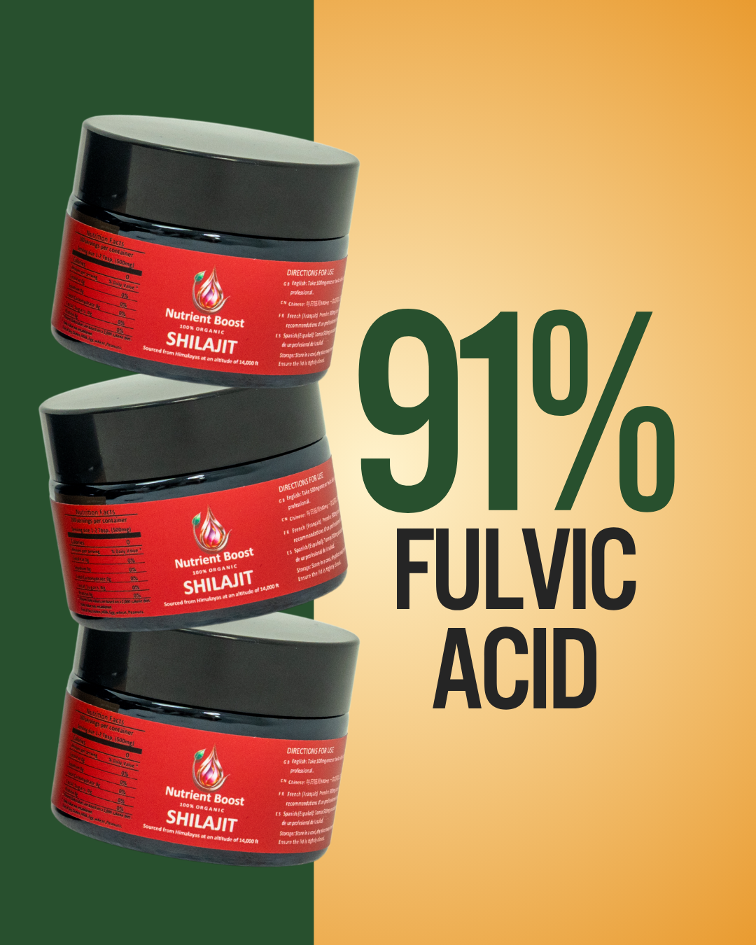 Organic Shilajit Resin – The OG (Pure Himalayan Source)