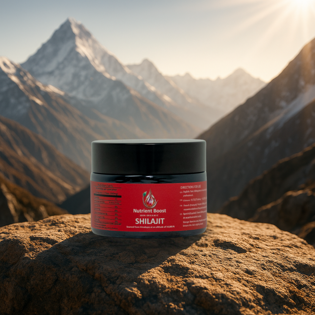 Organic Shilajit Resin – The OG (Pure Himalayan Source)